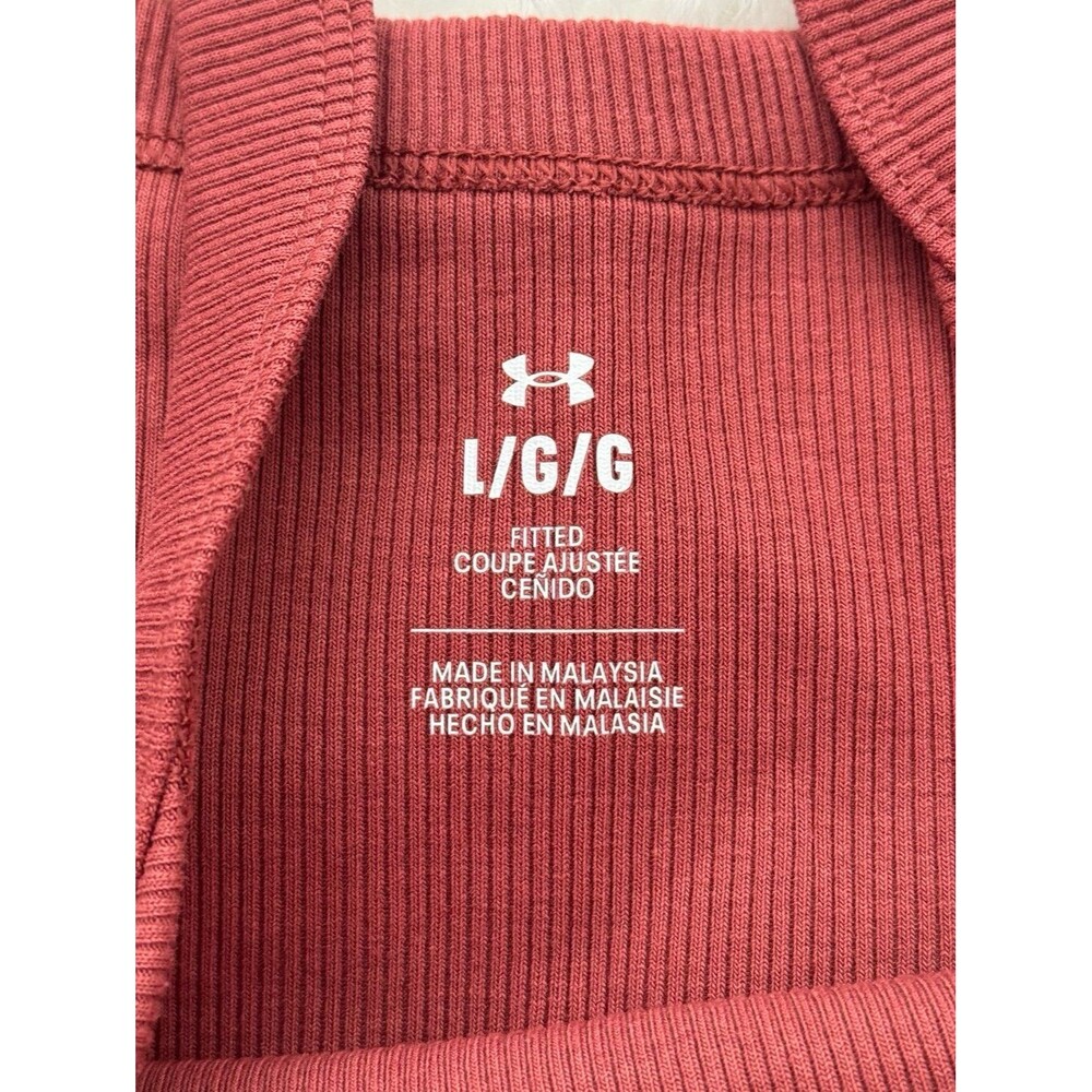 Under Armour Rival Rib Tiny Tank Size Large - Picture 7 of 9